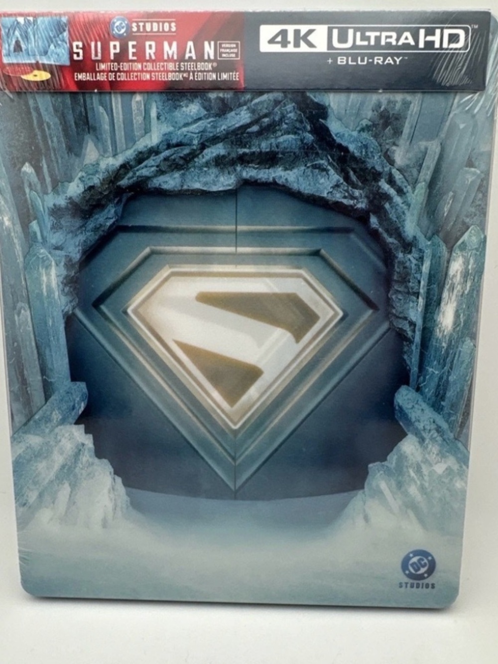 Superman (2025) Steelbook: 4K + Blu Ray New Sealed